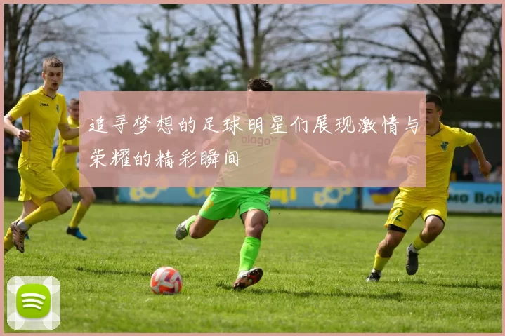 追寻梦想的足球明星们展现激情与荣耀的精彩瞬间